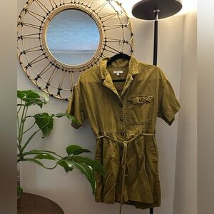 Madewell Khaki Romper